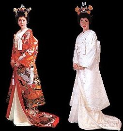 Kimono de mariage traditionnel